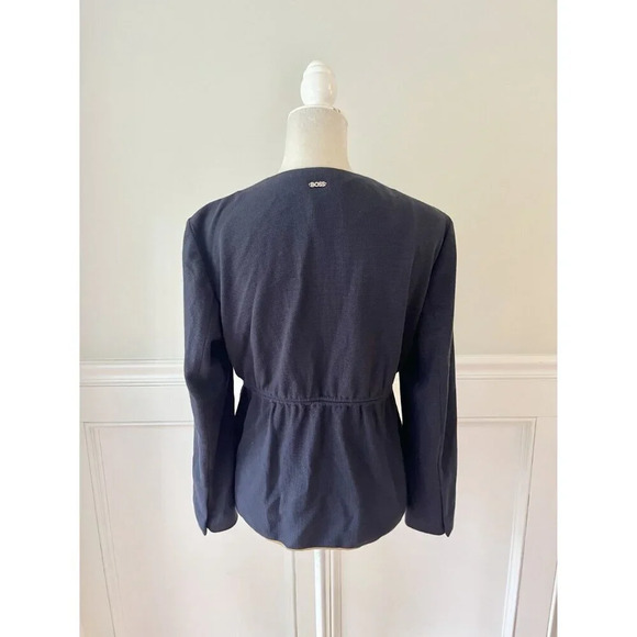 BOSS Hugo Boss Jekari Blazer Jacket 8 Navy Blue - Picture 7 of 11